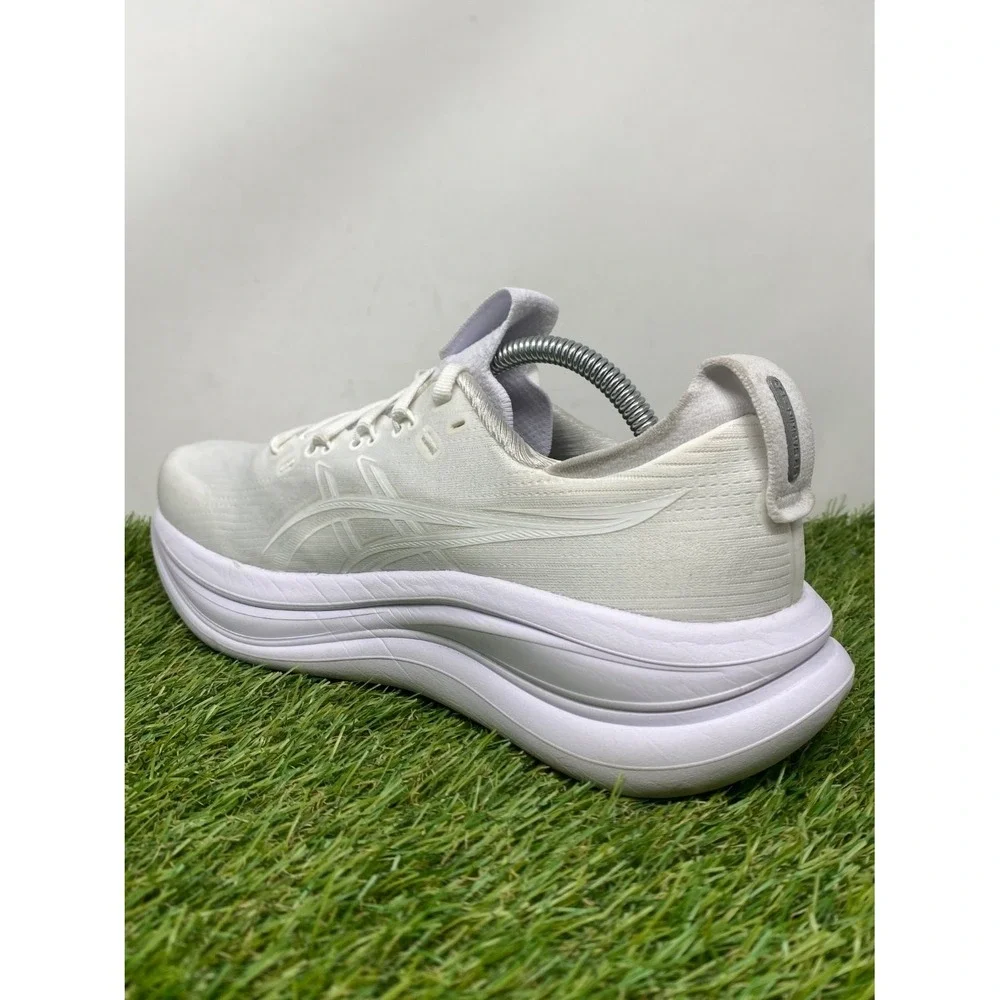 Asics Gel Nimbus 26 Shoes Women Sz 8.5 White Athletic Running Sneakers 1012B899